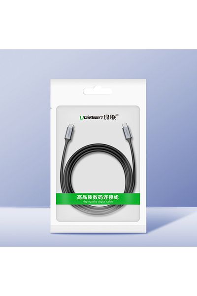 Ugreen Kabel przewód USB-C 3.1 - USB-C 3.1 1.5m - szary