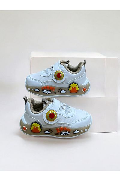 pepino أحذية رياضية مرنة للأطفال من نوع LACE UP CIRTLI DUCK LIGHTED EVA مستوردة