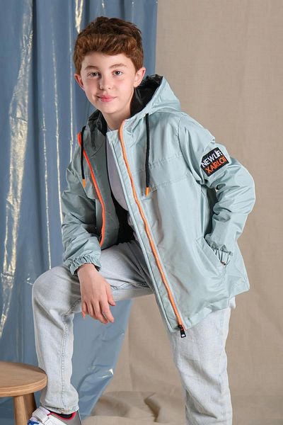 Zaziko Kids Newlife Xiarloti Boy's Hooded Waterproof Seasonal Coat
