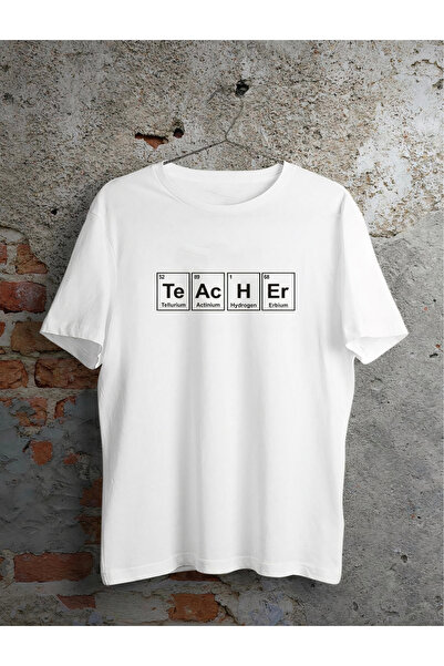velmorafashion Velmora November 24 Teachers' Day Printed Special T-Shirt - White -