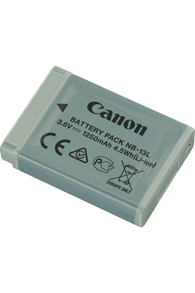 Inna marka Bateria Canon NB-13L, Litowo-Jonowa (Li-Ion), 1250 mAh, do Aparatu, 3.6 V, 4.5 Wh, Szara, 9839B001