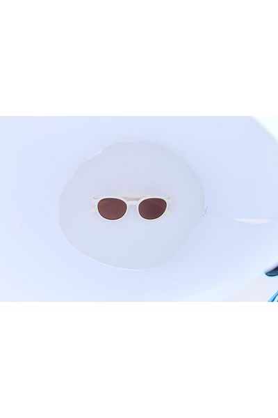 Tics Mossy 3-7 Years Old Children's Sunglasses -Cream