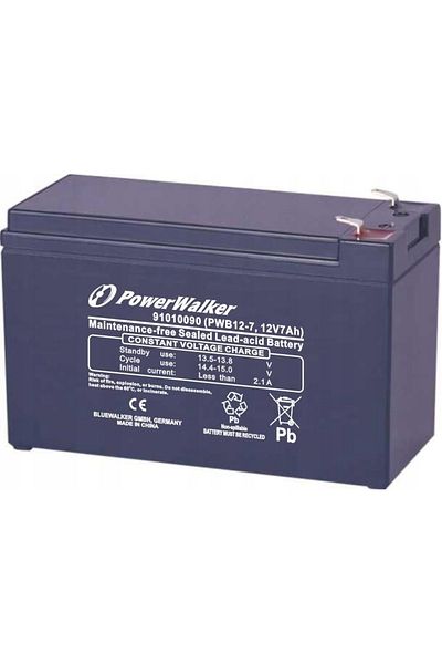 Inna marka PowerWalker Bateria 12V/7Ah PWB12-7, 91010090