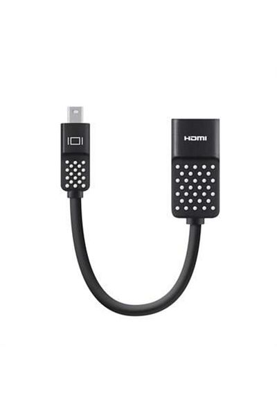Inna marka Adaptor Belkin Mini DP - HDTV 4K, Mini DisplayPort/HDMI, 0.127 m, negru, F2CD079BT