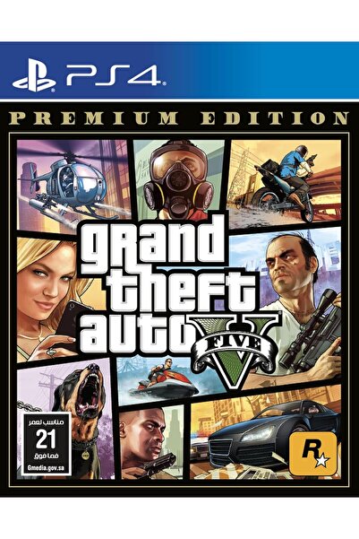 RockStar Games Grand Theft Auto for PlayStation 4 (Saudi Arabia Edition)