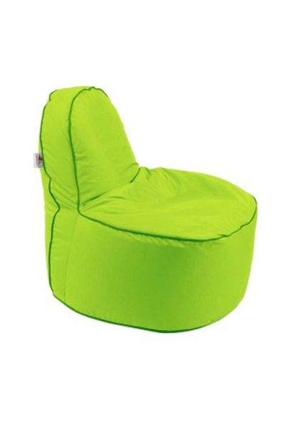 Pufrelax Fotoliu OK Junior, Material impermeabil - Verde neon