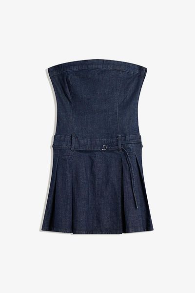 Bershka Denim mini dress