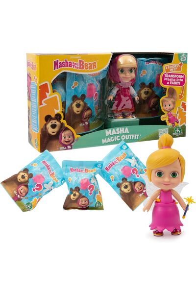 MASHA THE BEAR دمية ماشا والدب ماشا السحرية 6800034000