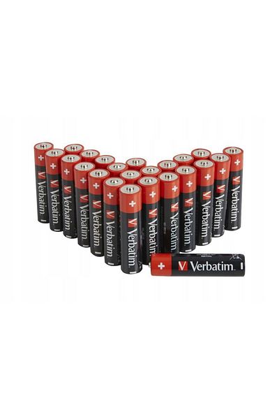 Inna marka Verbatim ALKALINE Bateria AAA 24 PACK, 49504