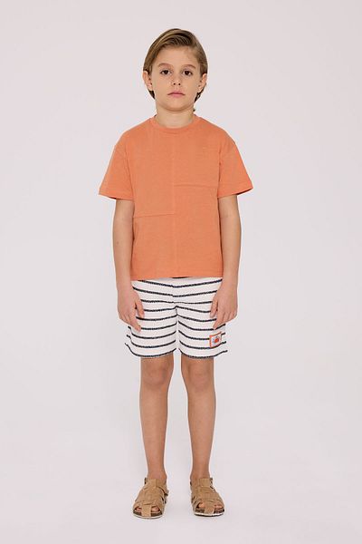 Nebbati Boy Tile Red Tshirt