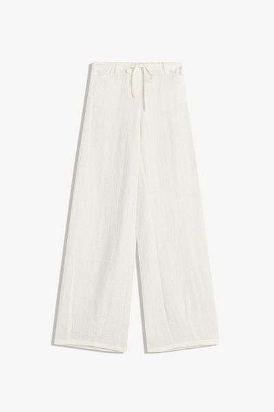 Bershka Rustic wide-leg trousers