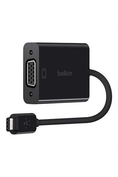 Inna marka Adaptor Belkin USB-C la VGA negru, F2CU037BTBLK