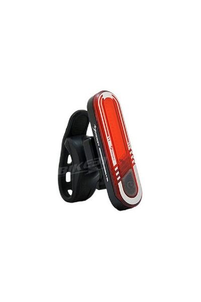Carsons Rear Bike Light with 7 LED, USB Rechargeable, 5 Lighting Modes, Black