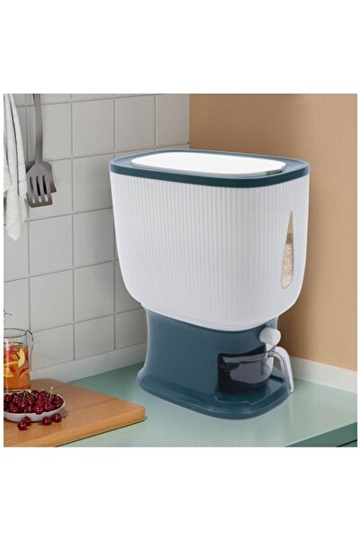 N2Y Kitchen storage container for rice, grains, and nuts, moisture-proof, 10k...