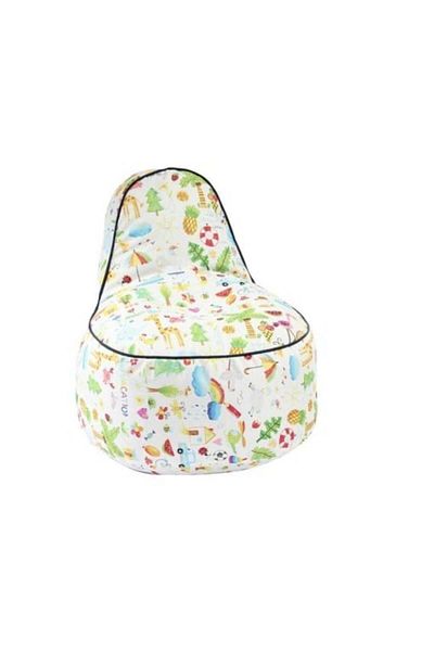 Pufrelax OK Junior Armchair, Waterproof Material - A Colorful World
