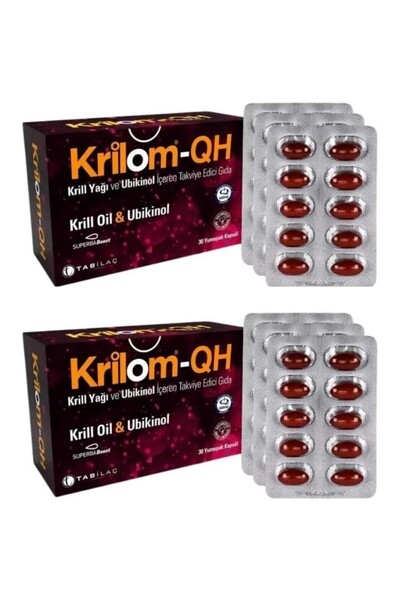 Krilom QH 30 Yumuşak Kapsül 2 Adet