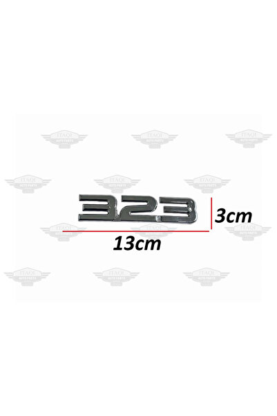 MATSUBA YAZI 323 98-02 خلفي (323 YAZISI) UNI-07473