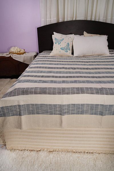 Defne&Apollon İpekçilik Natural Line – Handwoven 80% Cotton 20% Linen Double Pique - Mixed Color2