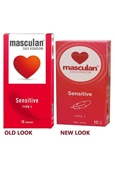Masculan Sensitive Type 1 Set - Pack of 10