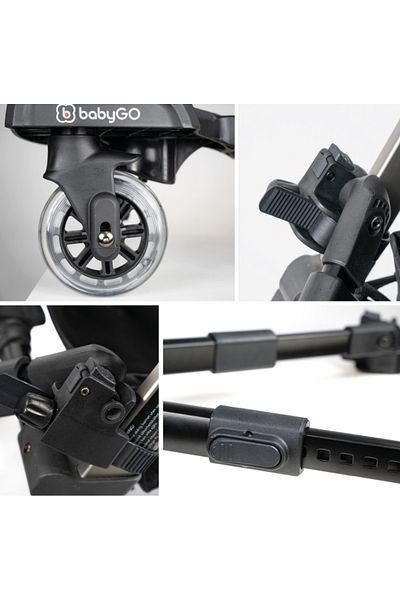 BABYGOLD BabyGo - WeGo stroller adapter for second child, with seat included