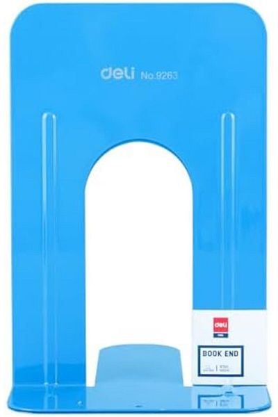 Deli E9263 Book End, Assorted Color