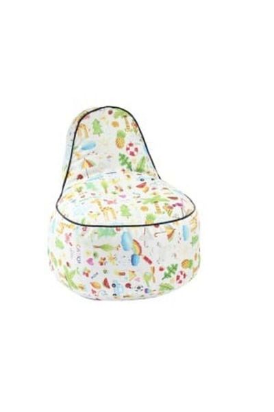 Pufrelax OK Junior Armchair, Waterproof Material - A Colorful World