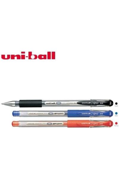 UNİ-BALL Signo DX Tip 0.7mm Gel Rollerball Pens -12pk (Black, MI-UM151-BK)