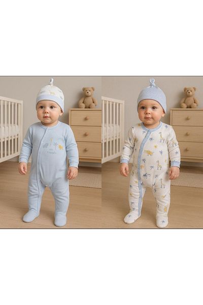MİNİLOPPOO Boutique Hat 2-Piece Jumpsuit