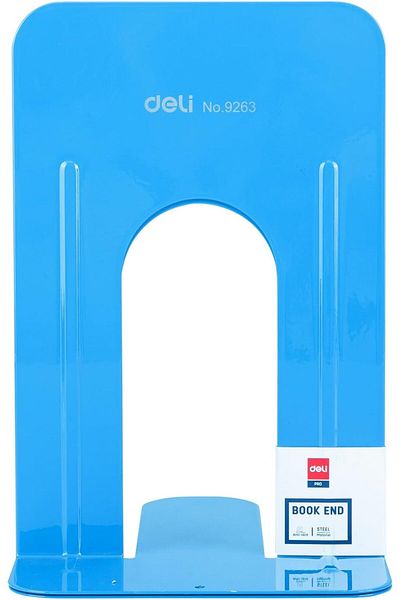 Deli E9263 Book End, Assorted Color
