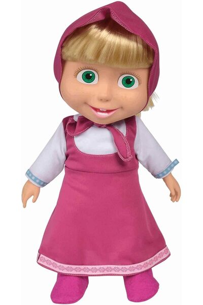 MASHA THE BEAR دمية ماشا والدب الناعمة ٤٠ سم ١٠٩٣٠١٠٦٧