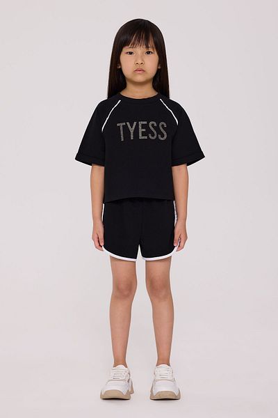 Tyess Girl Black Tshirt