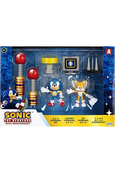 Spin Masters مجموعة مجسمات سونيك القنفذ 2.5 بوصة 40925