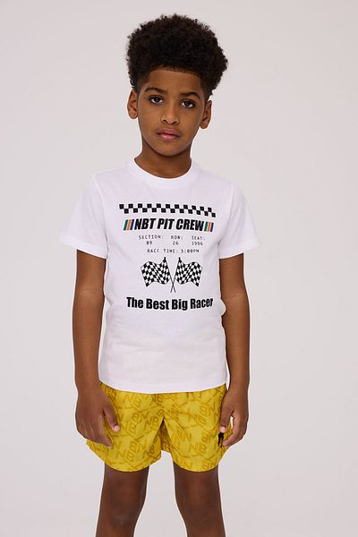 Nebbati Boy White Tshirt