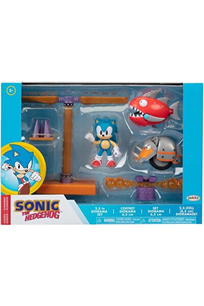 Spin Masters مجموعة مجسمات القنفذ سونيك 2.5 بوصة 41442