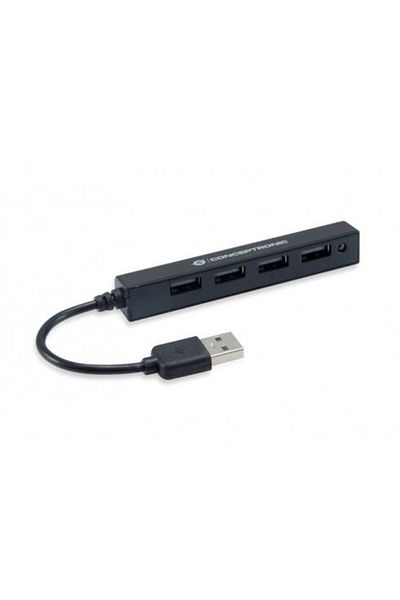 Inna marka Rozdzielacz USB 4-portowy Conceptronic Hubbies 2.0, HUBBIES05B