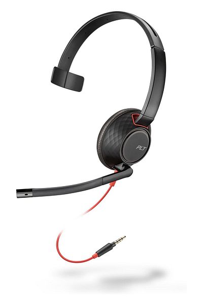 Inna marka Słuchawki HP Blackwire 5220 3.5mm Top, 85Q68AA