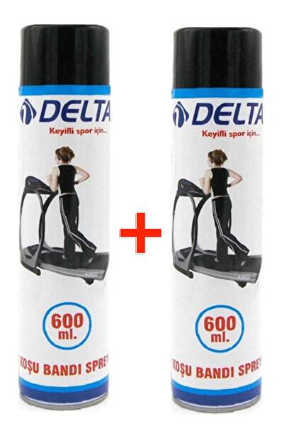 Delta 2'li Koşu Bandı Yağı Spreyi 600 ml Silikon Kosu Bandi Yaglama Sprey