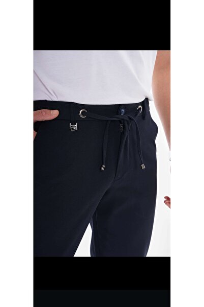 Cinar erkek giyim Jagger Linen Canvas Pants Elasticated Summer Soft No Stain