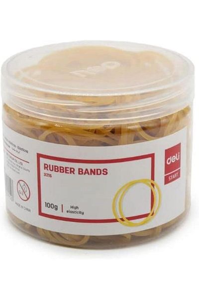 Deli Rubber Band 70 mm, 100 gm (3215)