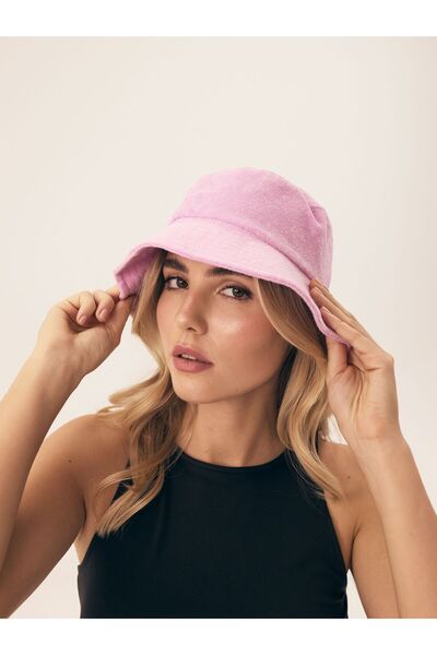 Bloovii Pălărie tip găleată pentru femei, prosop, material terry, vară, plajă...