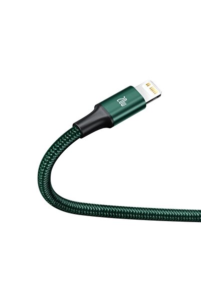 Baseus Cablu rapid 3 în 1 USB-C - USB-C / Lightning / micro USB 20 W 1,5 m verde