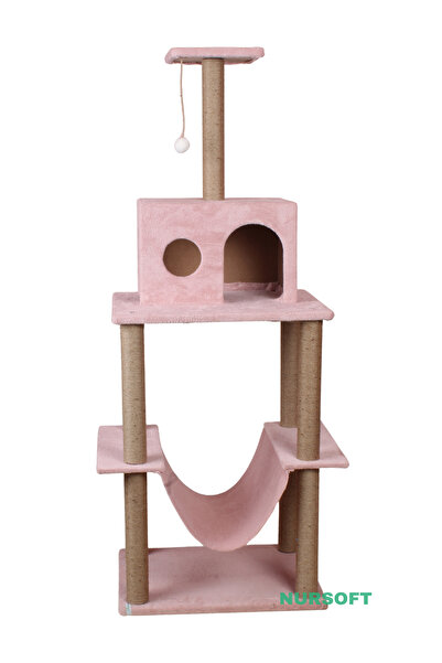 Nursoft Zooplus Tower XXL Cat Scratching and Playing House Platform