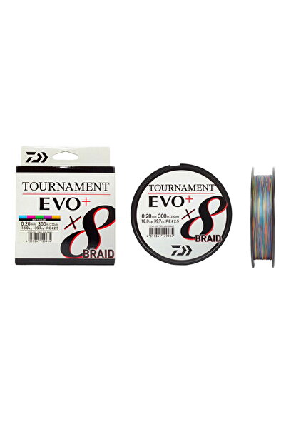 daiwa Tournament Evo+ 8b 0,20 Mm 300 M İp Misina