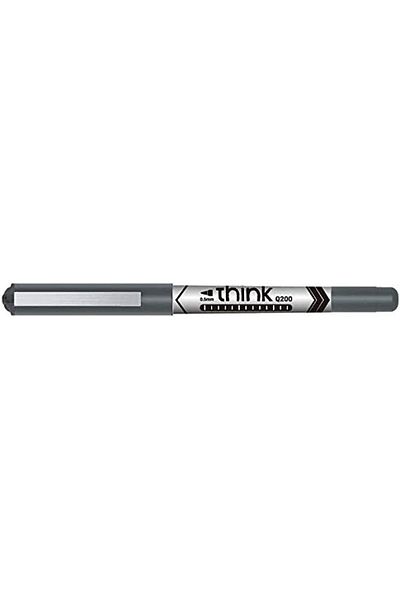 Deli Think 0.5mm Roller Pens 12-Pieces, Black