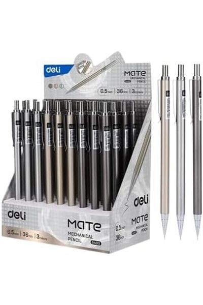 Deli E6490 Mechanical Pencil, 0.5 mm Tip Size