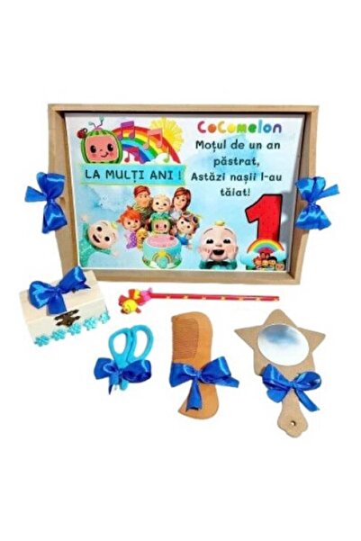 OEM Set tava mot/turta 6 piese, personalizat Cocomelon 2