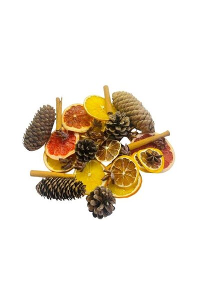 OEM Fructe uscate pentru decor - scorțișoară, anason stelat, conuri de pin, felii de portocală, grapefruit