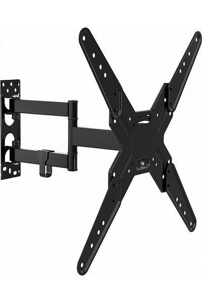 ECG Suport TV de perete LD 174201, 17"- 42" (43 - 106 cm), rotație 90° și înclinare 2°-15°, 25 kg, VESA