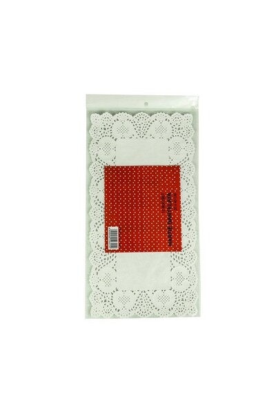 gogiva Set hârtie dantelă, 20x40 cm, Șervețele de hârtie 12 buc