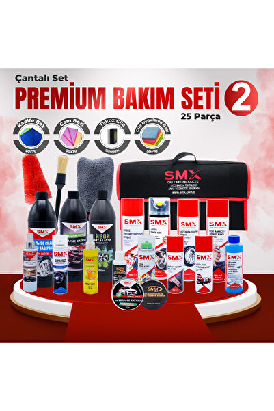 SMX Premium Bakım Seti 2 (25 Parça Ürün)